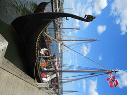 Norwegian viking ship Gaia