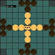 Hnefatafl board